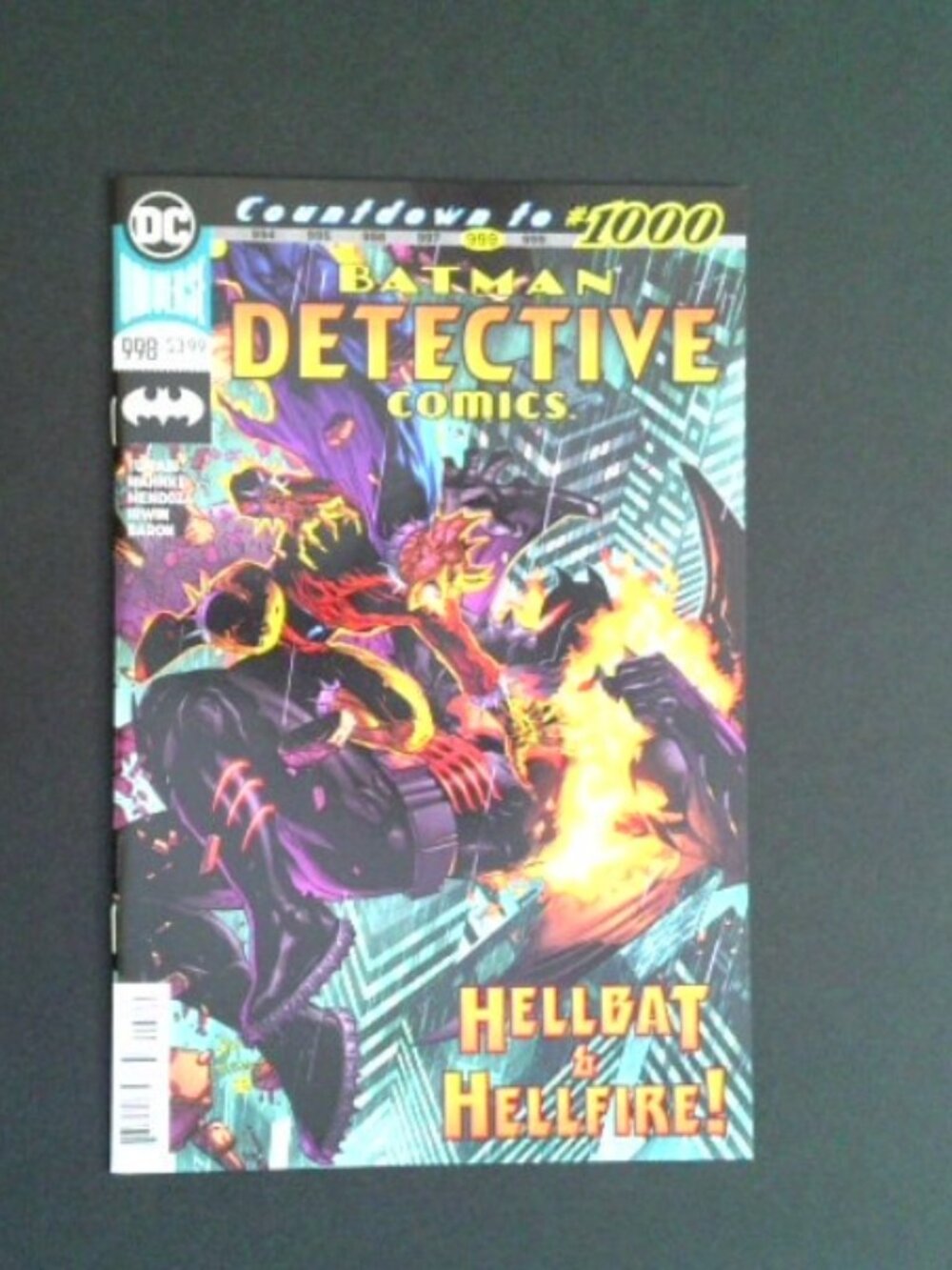 Batman Detective Comics #998 2019 DC Comics Comic Book - with Bag and Board